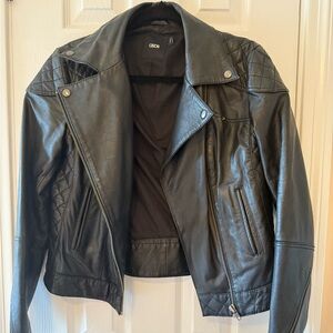Black REAL Leather Jacket